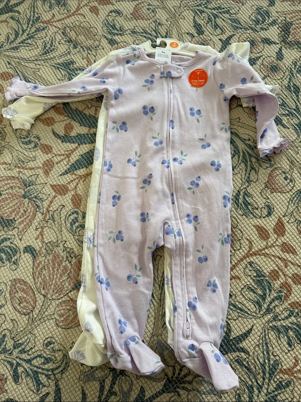 Carters 2pc pajamas 9m nwt